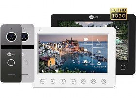 Домофон NeoKIT FHD Pro graphite/silver