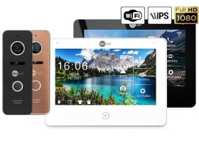 Домофон NeoKIT HD Pro WF black/bronze