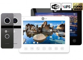 Домофон NeoKIT HD+ WF graphite/silver
